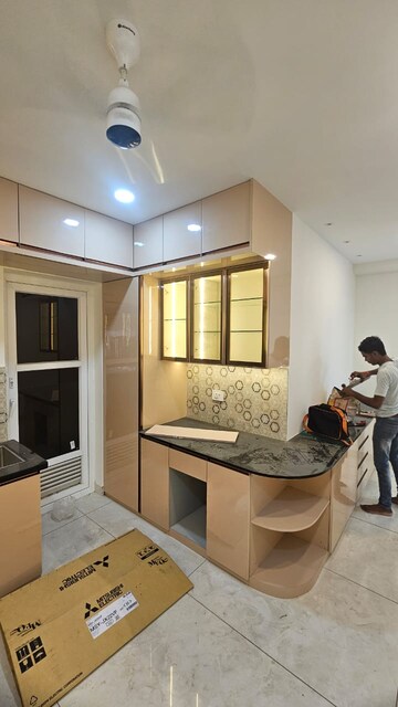 Living Room in 4 BHK Apartment at Aparna Luxor Park, Kondapur – for Rent