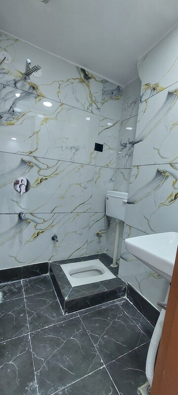 Bathroom in 3 BHK Builder Floor at Govindpuri – for Rent