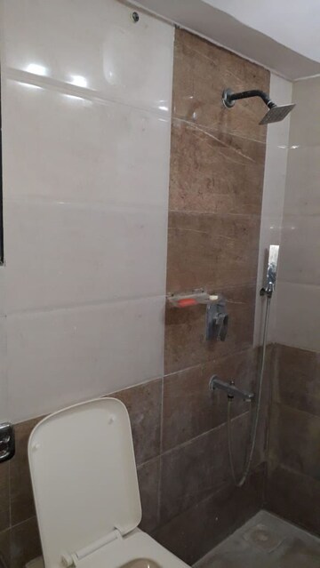 Bathroom in 1 BHK Apartment at Inlaks Nagar CHS, Andheri West – for Rent