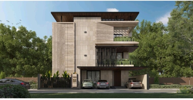 Exterior View, cybercity-villa-verde 4 Bedroom 5615 Sq.Ft. Villa In Kukatpally Hyderabad 8934831
