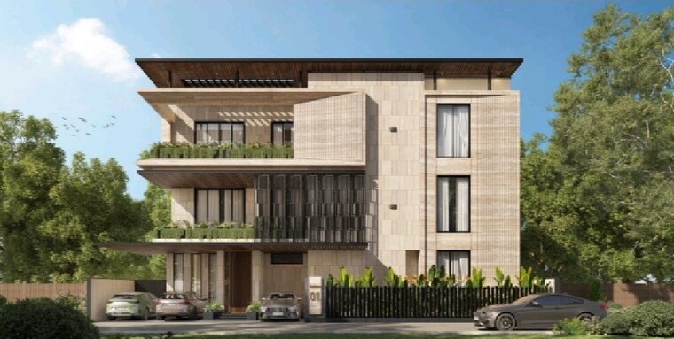 Exterior View, cybercity-villa-verde 4 Bedroom 5615 Sq.Ft. Villa In Kukatpally Hyderabad 8934831