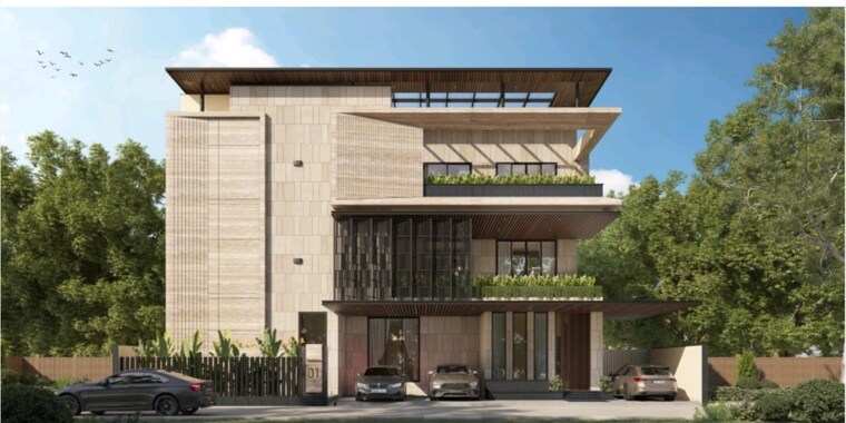Exterior View, cybercity-villa-verde 4 Bedroom 5615 Sq.Ft. Villa In Kukatpally Hyderabad 8934831
