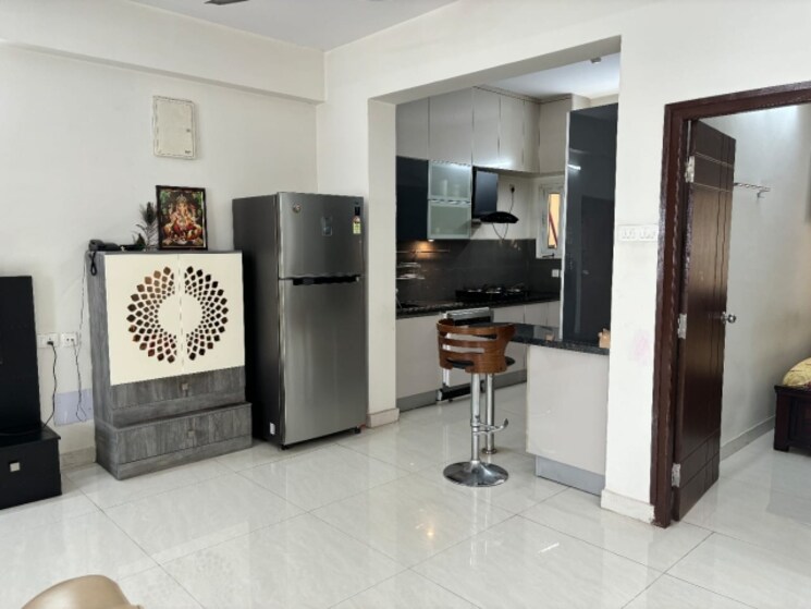 Living Room, vishnu-vistara 3 Bedroom 1950 Sq.Ft. Builder Floor In Hi Tech City Hyderabad 8934817