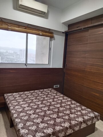 Bedroom in 3 BHK Apartment at Omkar Alta Monte, Malad East – for Rent