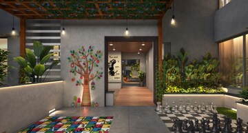 Living Room in 3 BHK Apartment at Unique Youtopia, Kharadi – for Rent