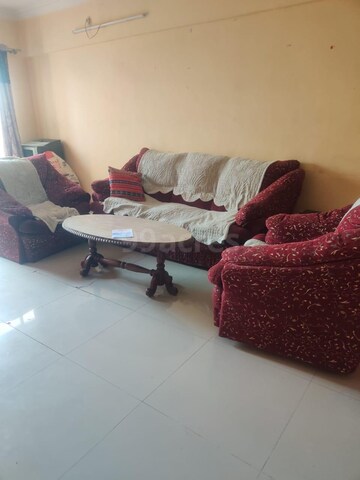 Living Room in 3 BHK Apartment at BU Bhandari Acolade, Kharadi – for Rent