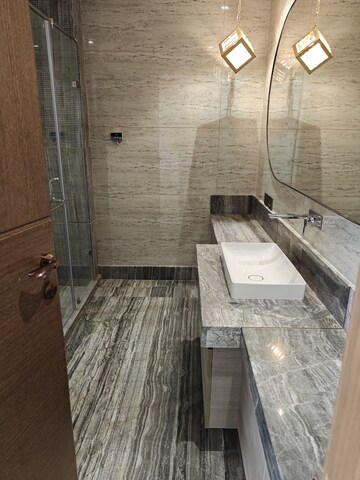 Bathroom in 3 BHK Apartment at Sahshadari Apartment, Ip Extension – for Sale
