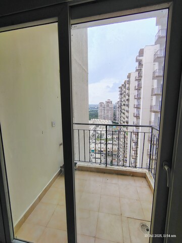 Balcony in 2.5 BHK Apartment at NBCC Aspire Enchante, Tech Zone 4 Greater Noida – for Rent