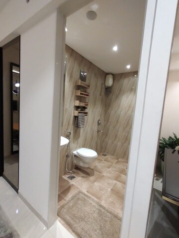 Bathroom in 1 BHK Apartment at Lodha Crown Kolshet, Kolshet Road – for Sale