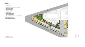 Master Plan in 2 BHK Apartment at Lodha Crown Kolshet, Kolshet Road – for Sale