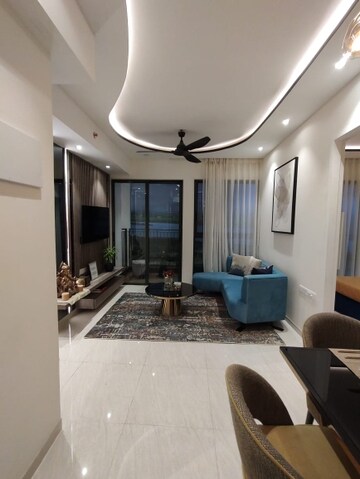 Living Room in 2 BHK Apartment at Lodha Crown Kolshet, Kolshet Road – for Sale