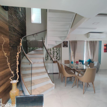 Staircase in 4 BHK Villa at Pashan – for Rent