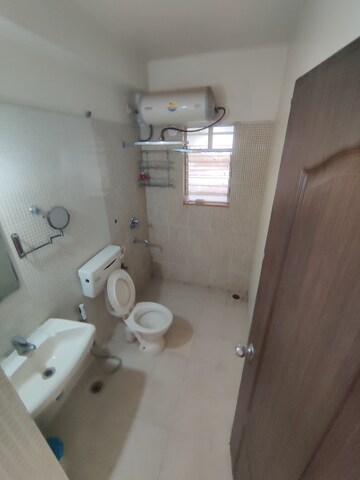 Bathroom in 3 BHK Apartment at Kumar Primrose, Kharadi – for Rent