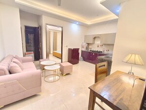 Living Room in 3 BHK Builder Floor at Rajpur Khurd Extension – for Sale