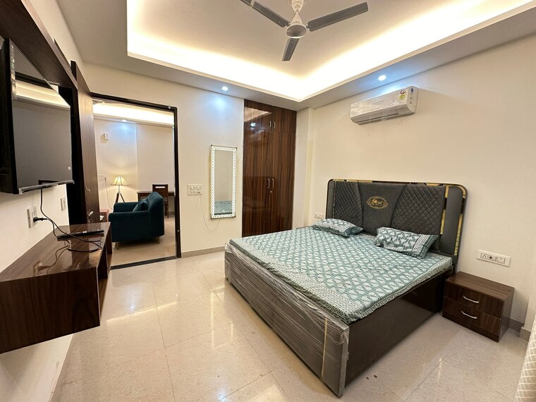 Bedroom, rajpur khurd extension 3 Bedroom 1080 Sq.Ft. Builder Floor In Rajpur Khurd Extension Delhi 8935164