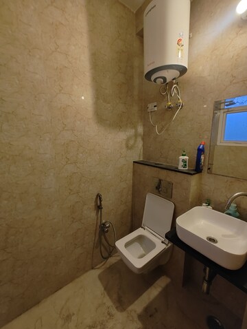 Bathroom in 3 BHK Apartment at Sector 4 Dwarka – for Rent