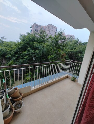 Balcony in 3 BHK Apartment at Sector 4 Dwarka – for Rent