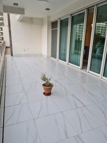 Balcony in 4 BHK Apartment at DLF The Camellias, Sector 42 – for Rent