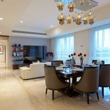 Team Area in 4 BHK Apartment at Mahindra Luminare, Sector 59 – for Sale