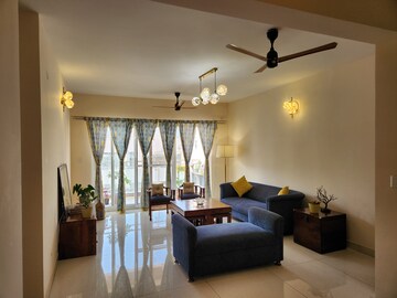 Living Room in 3 BHK Apartment at Vajram Tiara, Yelahanka – for Sale