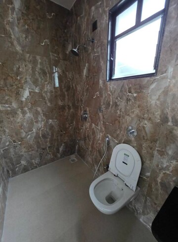 Bathroom in 2 BHK Apartment at Devtaa Codename Desire, Nahur West – for Rent