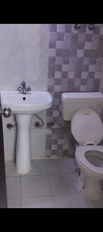 Bathroom in 2 BHK Apartment at Galaxy North Avenue, Gaur City 1 – for Rent