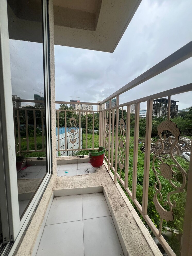 Balcony, parsik nagar 1 Bedroom 459 Sq.Ft. Apartment In Parsik Nagar Thane 8934787
