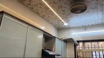 Kitchen in 1 BHK Apartment at Agarwal Paramount, Virar West – for Sale