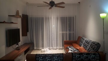 Living Room in 3 BHK Apartment at LnT Raintree Boulevard, Hebbal – for Rent