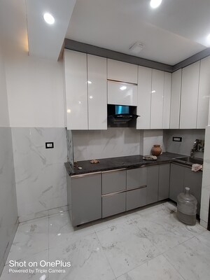 Kitchen in 1 BHK Builder Floor at Mansa Ram Park – for Rent