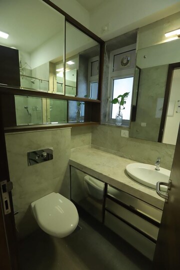 Kitchen in 2 BHK Apartment at L&T Crescent Bay T2, Parel – for Rent
