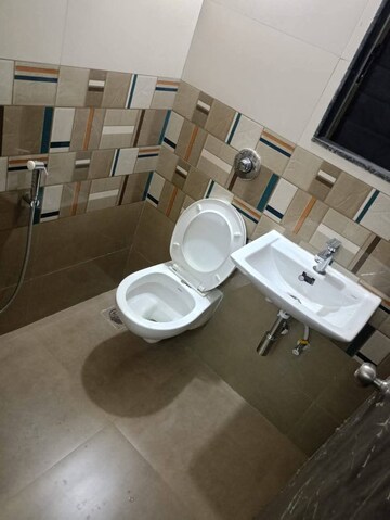 Bathroom in 1 BHK Apartment at Rachna CHS, Bhandup East – for Rent
