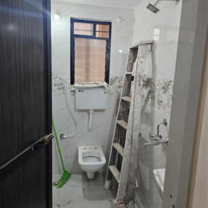 Bathroom in 3 BHK Apartment at Neelsidhi Gardens, Panvel Sector 21 – for Sale