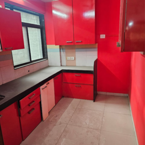 Kitchen in 3 BHK Apartment at Neelsidhi Gardens, Panvel Sector 21 – for Sale