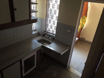 Kitchen in 3 BHK Builder Floor at Lajpat Nagar – for Rent