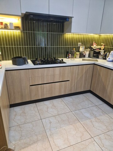 Kitchen in 2 BHK Apartment at G Corp Residency, Koramangala – for Rent
