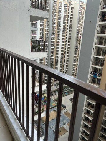Balcony in 2 BHK Apartment at Amrapali Dream Valley, Tech Zone 4 Greater Noida – for Rent
