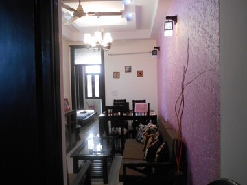 Living Room in 2 BHK Builder Floor at Niti Khand I – for Rent