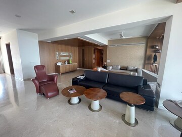 Living Room in 4 BHK Apartment at Parel – for Rent