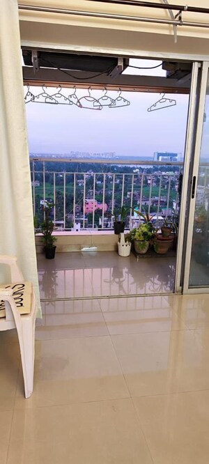 Balcony in 3 BHK Apartment at Dlf New Town Heights, Rajarhat New Town – for Sale