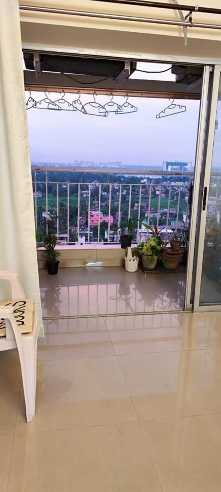 Balcony, dlf-new-town-heights 3 Bedroom 1468 Sq.Ft. Apartment In Rajarhat New Town Kolkata 8935443