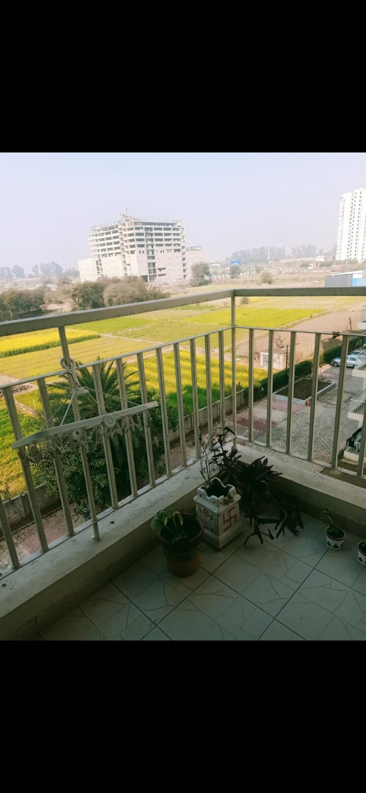 Balcony, international airport road 2 Bedroom 1200 Sq.Ft. Apartment In International Airport Road Zirakpur 8906926