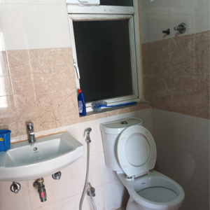 Bathroom in 2 BHK Apartment at Elegant Splendour, Amrapali Dream Valley – for Sale