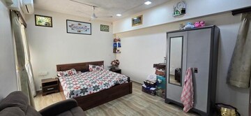 Bedroom in 3 BHK Apartment at Lokhandwala Zahra Apartment, Worli – for Rent
