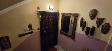 Living Room in 3 BHK Builder Floor at Lake Gardens – for Rent
