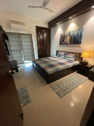 Bedroom in 3 BHK Apartment at Mahagun Moderne, Sector 78 – for Rent