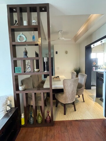 Living Room in 3 BHK Apartment at Mahagun Moderne, Sector 78 – for Rent