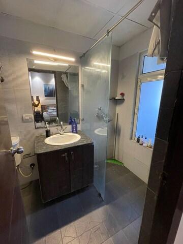 Attached Bathroom in 3 BHK Apartment at Mahagun Moderne, Sector 78 – for Rent