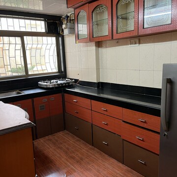 Kitchen in 2 BHK Apartment at Shah Complex 3, Sanpada Sector 1 – for Rent
