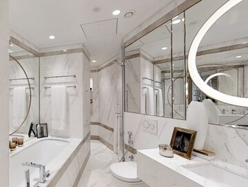 Attached Bathroom in 4 BHK Apartment at Lodha World View, Worli – for Rent